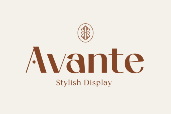 Avante: A Modern Sans Serif Typeface with Feminine Luxury Appeal
