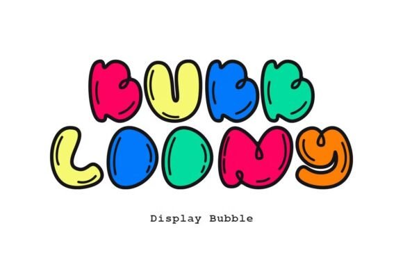 Bubbloony: A Playful Display Font for Campaigns That Pop
