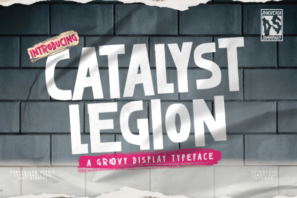 Catalyst Legion: A Display Font Built for Impact