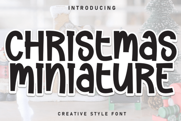 Christmas Miniature: A Playful Display Font Built for Festive Branding