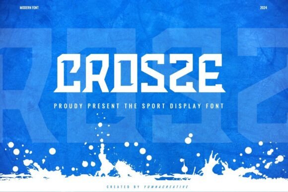 Crosze: A Display Font for Editorial Impact