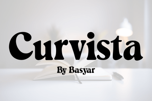 Curvista: A Retro Display Font for Editorial Design
