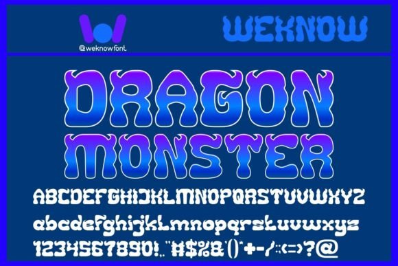 Dragon Monster: A Designer’s Take on a Bold Display Typeface