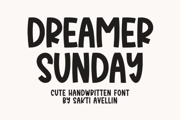 Dreamer Sunday: A Display Font That Brings Handcrafted Charm to Web Design
