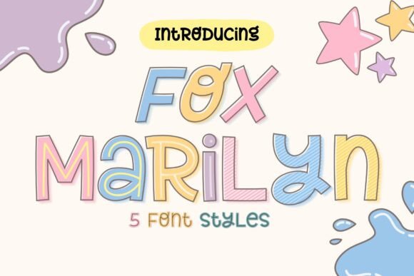Fox Marilyn: A Playful Display Font for Bold Branding
