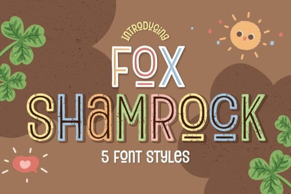 Fox Shamrock: A Display Font That Earns Its Place in Campaign Design