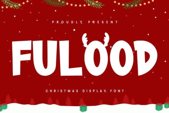 Fulood: A Bold Display Font for Holiday Campaigns