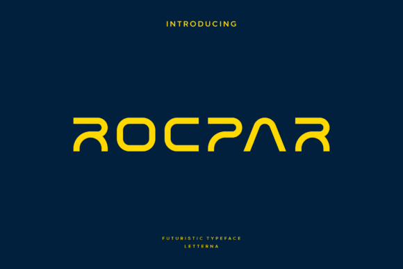 Rocpar: A Modern Display Typeface for Editorial Impact