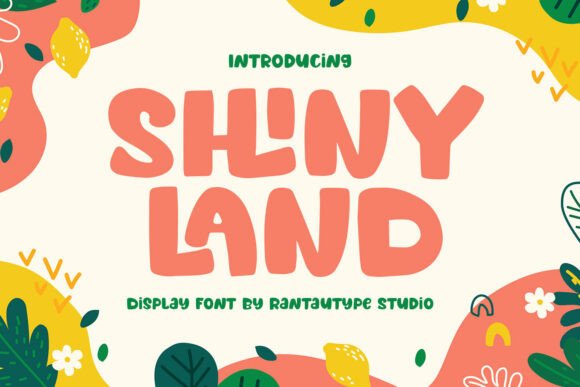 Shiny Land Display Font for Bold Web Design