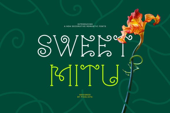 Sweet Mitu: A Playful Handwritten Font for Crafters